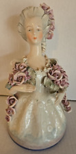 1940s Vintage Cordey Figurine #5054 Porcelain Lady Woman of Roses - 9