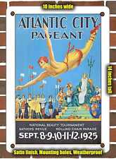 METAL SIGN - 1925 Atlantic City Pageant - 10x14 Inches picture