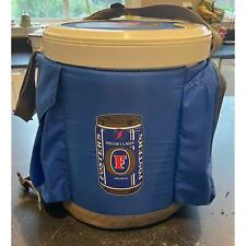 RARE Vintage Fosters Round Beer Cooler Hard to Find  picture