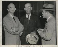 1936 Press Photo Sen.Hugo Black of Ala., M.W Thatcher and G.J Baileau picture