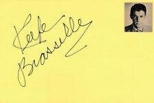 Keefe Brasselle-Vintage Signed Card picture