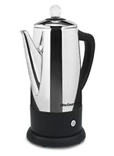 Elite Gourmet EC812 Electric 12-Cup Coffee Percolator with Keep Warm, Clear B... picture