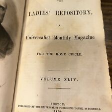 THE LADIES' REPOSITORY Universalist Monthly Magazine, JANUARY 1863 C. Sawyer picture