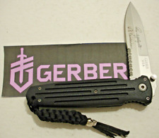 Rare Mint Gerber USA Applegate-Fairbairn Serrated Tactical Combat Folder Knife picture