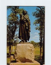 Postcard Bird Woman Shoshone Native American Statue Bismarck North Dakota USA picture