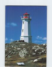 Postcard Lighthouse at Louisbourg Canada picture