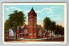 Monroe LA-Louisiana, First Presbyterian Church, c1942 Antique Vintage Postcard picture