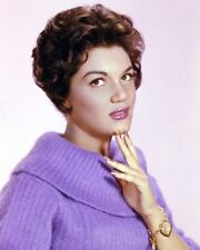 Connie Francis in purple top 24x36 Poster picture