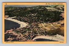 CA-California, Air View Carmel, c1949, Vintage Postcard picture