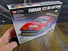 Bburago Ferrari  512 BB DAYTONA 1:24 Metal Body Model Kit New SEALED BOX Nice picture
