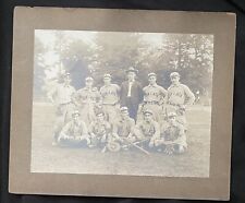 Klein Chocolate Barnstorming Baseball MLB Hank Ritter 1910 Juniata Cabinet Card picture