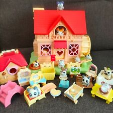 Tottoko Hamtaro Ham Ham House with Figure Collection Japan Import picture