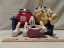 M&M’s 3-D Movie Theater Dispenser Red & Yellow Candy Mars MM Admit One/see Desc. picture