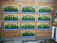 Alabama Lot of 10 Expired 2019 License plates 32BB466 picture