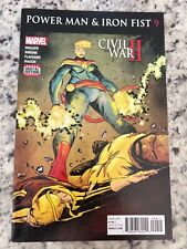 Power Man And Iron Fist #9 Vol. 3 (Marvel, 2016) Civil War II, ungraded picture
