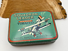 Rare 1930's Squad Leader Samuel Gawith Tobacco Tin--1246.24 picture