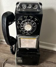Vtg Automatic Electric Company 3 Slot Coin Rotary Hyatt Hotel Payphone No Key picture