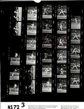 LD323 1973 Orig Contact Sheet Photo BOBBY VALENTINE ANGELS - INDIANS MILT WILCOX picture