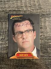 2008 Topps Indiana Jones Neil Flynn Signed Card Agent Smith  picture