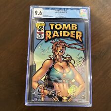Tomb Raider #1/2 CGC 9.6 Image/Top Cow-Wizard Special Edition Foil Logo 7/2000🔥 picture