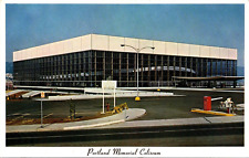 Postcard Veterans Portland Memorial Coliseum c1962 NBA Oregon OR picture