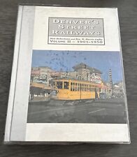 Denver’s Street Railways Volume II by Don Robertson & Rev. W. Morris Cafky MINT picture