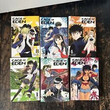 Cage of Eden Vol.1-21 English Manga Complete By Yoshinobu OOP STICKER RESIDUE picture