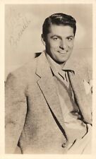 Movie Actor Author Keefe Brasselle Real Photo Fan Club Vintage RPPC Postcard picture