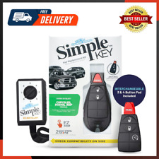 Simple Key Fob And Key Programmer With Interchangeable 3 And 4 Button Keypads picture
