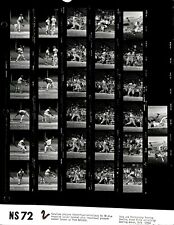 LD323 1973 Orig Contact Sheet Photo RUDY MAY ANGELS - INDIANS CHAMBLISS DUNCAN picture