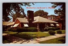 Chicago IL-Illinois, Mahalia Jackson's Home, Antique, Vintage Postcard picture
