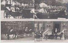 NETHERLANDS ROYALTY Wilhelmina Visit 1912 Paris 25 Vintage Postcards (L5392) picture