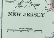 Vintage 1903 NEW JERSEY Map 11