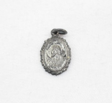 Vintage Jesus Pendant Sterling Silver CharmWE picture