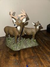 Danbury Mint FALL RETREAT Buck Deer Sculpture Figurine by Bob Travers picture