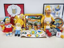 Simpsons 15-PIECE COLLECTOR'S LOT🔥DUFF CLOCK/HOMER/TRAY/CAN/PLUSH/CARDS/MORE🔥 picture
