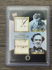 Harry Houdini/PT Barnum Authentic Handwritting Pieces Of The Past picture
