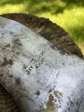 Vintage Super Clean Sager Chemical Axe Double Bit 1948 Great Stamp - Stamped 3 picture