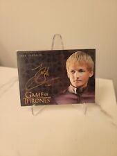 2016 Game Of Thrones Inflexions JACK GLEESON Joffrey Gold Ink Auto Autograph SSP picture