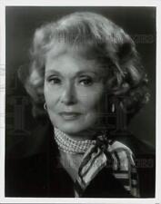 1981 Press Photo Martha Scott, actress and producer. - srp02323 picture