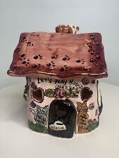 Heather Goldminc Blue Sky Clayworks  Tea Light House Let’s Play House 2000 Mice picture