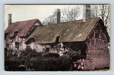 Stratford, Ann Hathaway's Cottage, Shakespeare, England c1910 Vintage Postcard picture