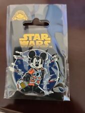 Disney Pin Trading Mickey Star Wars X Wing Pilot Pin picture