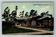 Los Angeles CA-California, Scenic Bungalow, c1914 Antique Vintage Postcard picture