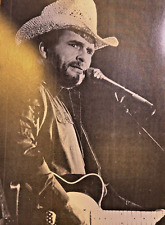 1987 Vintage Magazine Illustration Country Merle Haggard picture