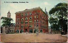 Portland ME-Maine, Y.M.C.A. Building Vintage posted 1916 Postcard picture
