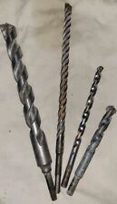 Lit Of 4 Vintage Masonary Hammer Drill Bits 1980's  picture