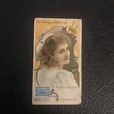 1888 Mayo's Cut Plug Tobacco ACTRESSES Woman Minna Gale Haynes picture