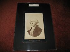 Vintage 1889 1890's George Washington Cabinet Card SGC 50 VG/EX 4 ~Super Rare picture