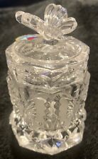 Hofbauer beautiful crystal butterfly trinket box (made in Germany) picture